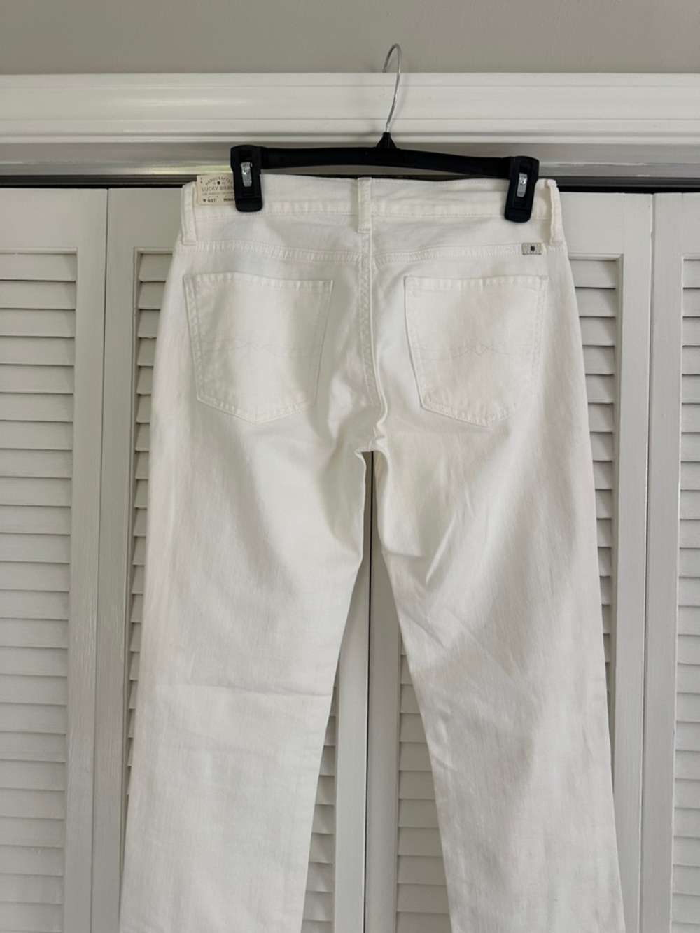Lucky brand sweet straight white jeans NWT 4/27 - Picture 9 of 10